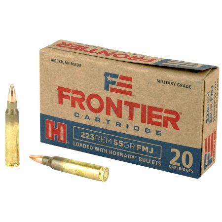 Frontier Cartridge - Frontier Cartridge Lake City 223 Remington 55 Grain FMJ Ammunition (20/500)
