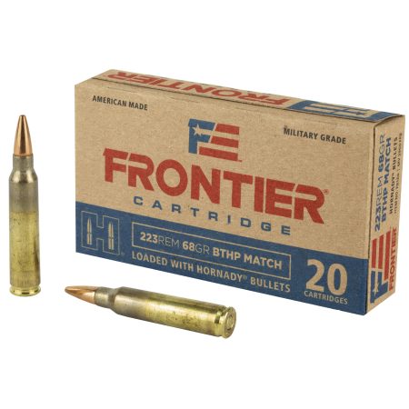Frontier Cartridge - Frontier Cartridge Lake City 223 Remington 68 Grain Boat Tail Hollow Point Ammunition (20 Rounds)