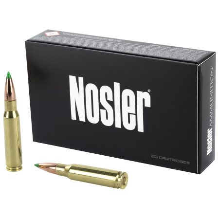 Nosler - Nosler Ballistic Tip Hunting Ammunition 308 Winchester 165 Grain - Reliable Deer, Antelope, and Hog Hunting