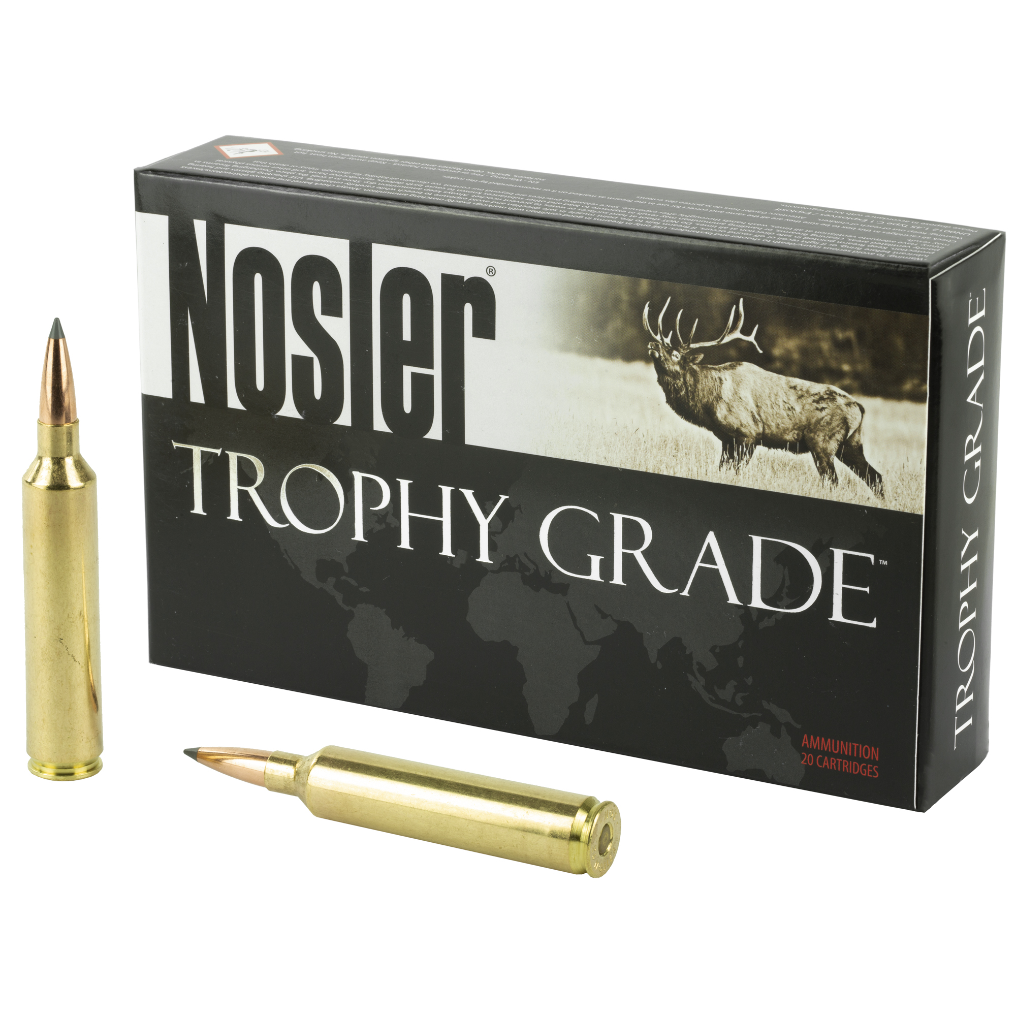 Nosler - Nosler Trophy Grade 26 Nosler 142-Grain AccuBond Long Range Ammunition (20 Rounds)