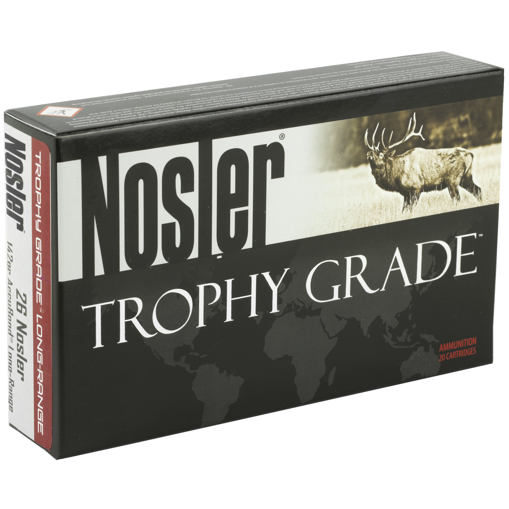 Nosler - Nosler Trophy Grade 26 Nosler 142-Grain AccuBond Long Range Ammunition (20 Rounds) - Image 2