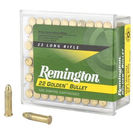 Remington - Remington High Velocity .22 LR 40 Grain Round Nose Bullets (100-Pack)