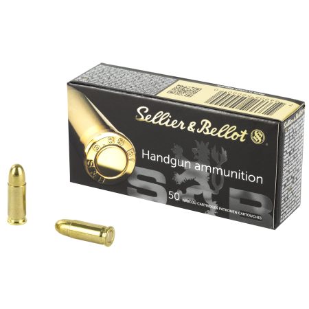 Sellier & Bellot - Sellier & Bellot SB25A 25 ACP Full Metal Jacket Pistol Ammunition - 50 Grain, Box of 50 Rounds