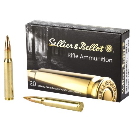 Sellier & Bellot - Sellier & Bellot 30-06 Springfield 180-Grain Full Metal Jacket Rifle Ammunition (20 Rounds per Box, 400 per Case)