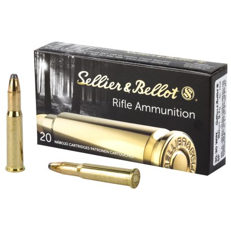 Sellier & Bellot - Sellier & Bellot 30-30 Winchester Soft Point Rifle Ammunition - 150 Grain, 20 Rounds per Box