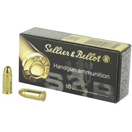 Sellier & Bellot - Sellier & Bellot S&B 32 ACP 73-Grain FMJ Pistol Ammunition - 50 Rounds per Box