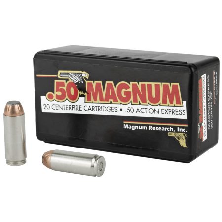 Magnum Research - Magnum Research DEP50JSP350B 50 Action Express 350 Grain Jacketed Soft Point Ammunition - 20 Rounds per Box