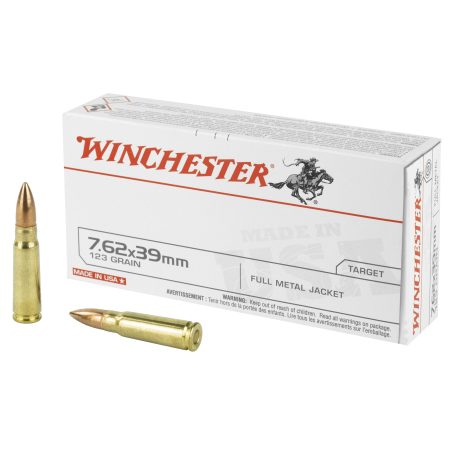 Winchester Ammunition - Winchester Ammunition USA 7.62x39mm 123 Grain FMJ - Pack of 20