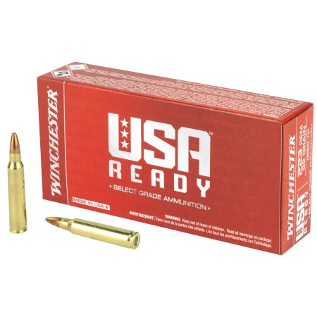 Winchester Ammunition - Winchester Ammunition USA Ready .223 Remington 62-Grain Open Tip, 20 Rounds per Box