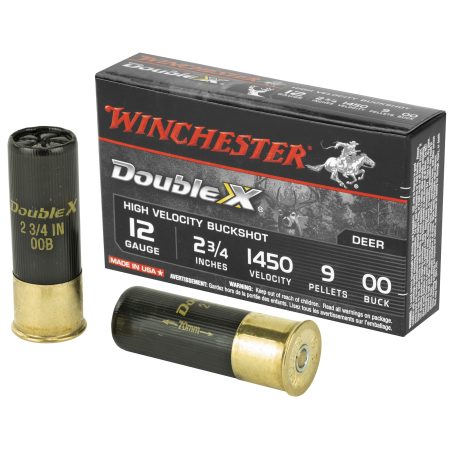 Winchester Ammunition - Winchester Ammunition Double X 12 Gauge 2.75-inch 00 Buckshot - High-Velocity Performance