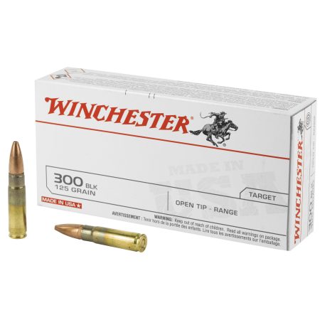Winchester Ammunition - Winchester Ammunition USA 300 Blackout 125 Grain Open Tip (20 Rounds per Box)