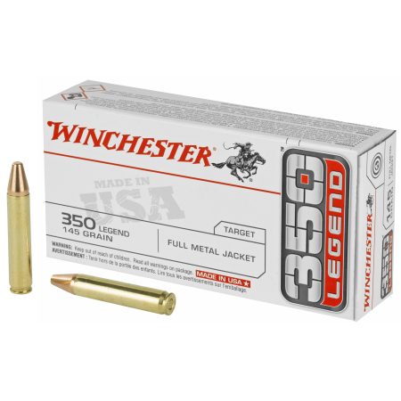 Winchester Ammunition - Winchester Ammunition USA 350 Legend 145-Grain FMJ - Box of 20 Rounds