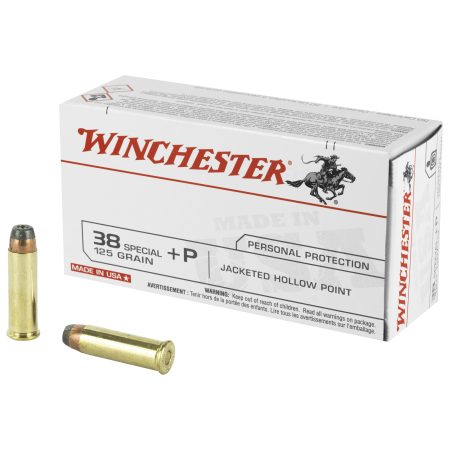 Winchester Ammunition - Winchester Ammunition USA 38 Special 125-Grain Hollow Point – 50 Rounds per Box, 500 per Case