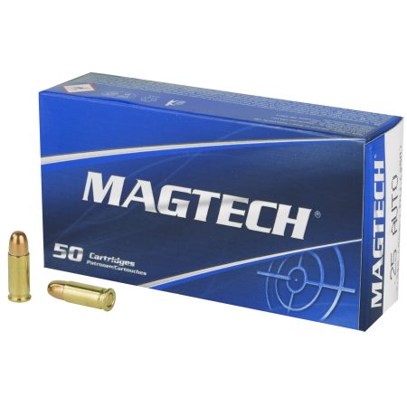 Magtech - Magtech 25ACP 50 Grain Full Metal Jacket Ammunition - Sport Shooting Series