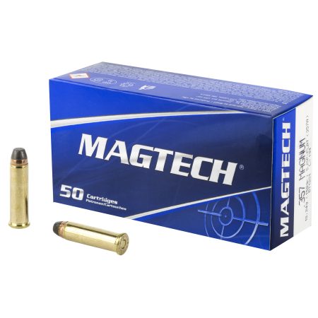 Magtech - Magtech 357 Magnum 158 Grain Jacketed Soft Point Ammunition - Sport Shooting Series
