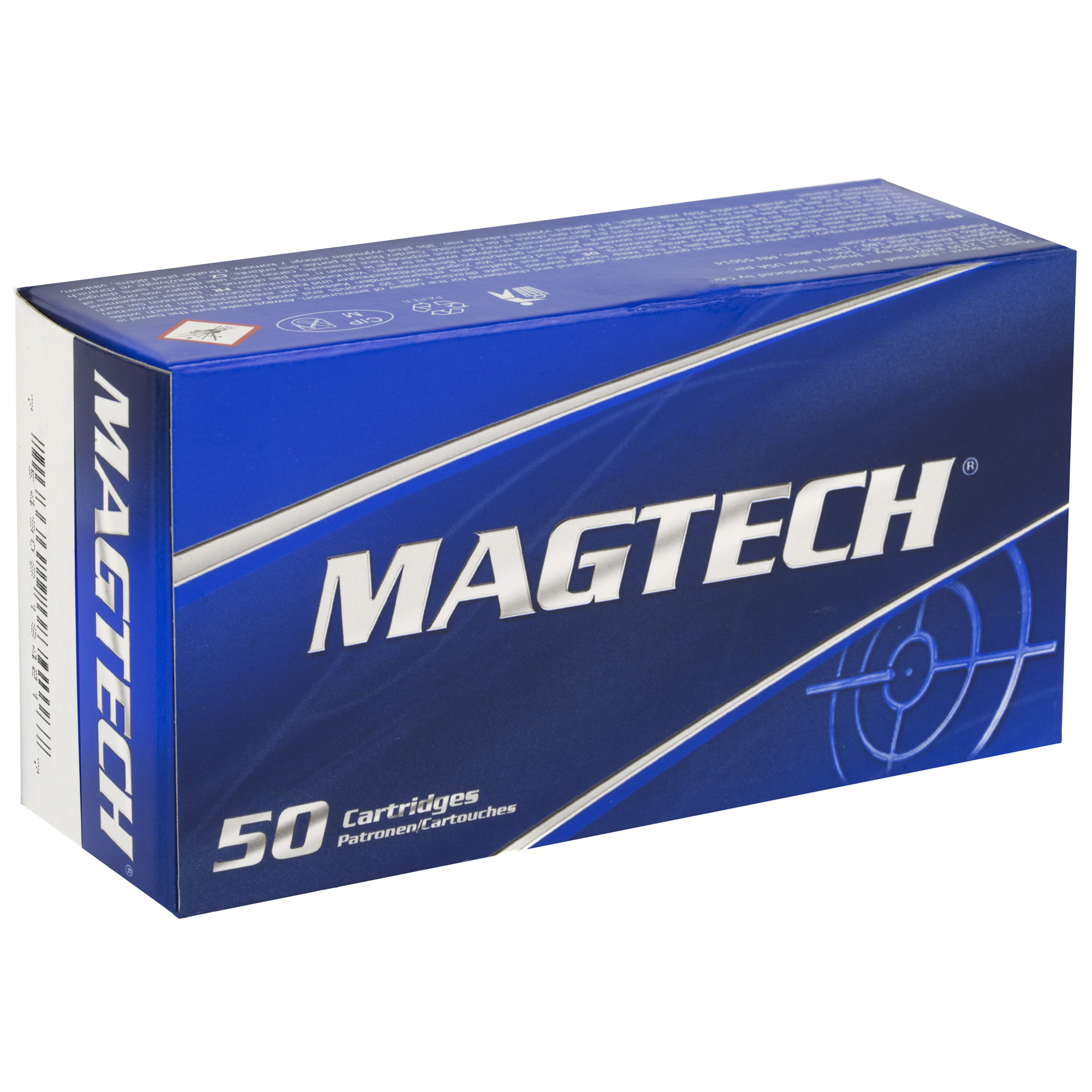 Magtech - Magtech 357 Magnum 125 Grain Full Metal Jacket Ammunition - Sport Shooting Series - Image 2