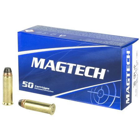 Magtech - Magtech 38 Special +P Jacketed Soft Point Ammunition, 125 Grain, Model Sport Shooting