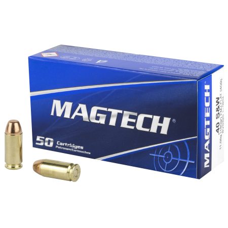 Magtech - Magtech 40 S&W 180 Grain Full Metal Jacket Ammunition - Sport Shooting Model