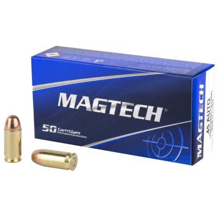 Magtech - Magtech 45 ACP Full Metal Jacket Ammunition – 230 Grain, 50 Rounds per Box