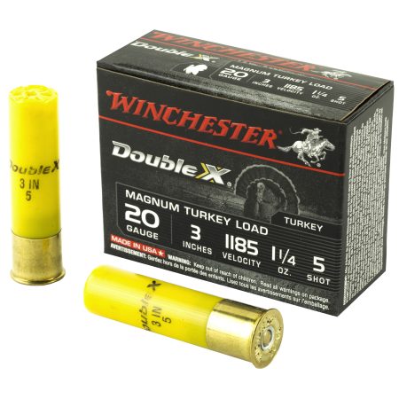 OLIN - OLIN Win Double X Magnum Turkey Loads 20 Gauge, 3-inch, 5 Shot - 10 Rounds