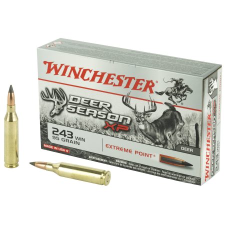 Winchester Ammunition - Winchester Ammunition Deer Season XP .243 Winchester 95 Grain Polymer Tip Ammunition - 20 Rounds