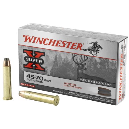 Winchester Ammunition - Winchester Ammunition Super-X 45-70 Government Hollow Point 300 Grain (20 Rounds per Box)