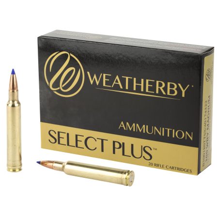 Weatherby - Weatherby 300 Weatherby Magnum Select Plus Tipped Triple Shock X Ammunition, 180 Grain, 20 Rounds
