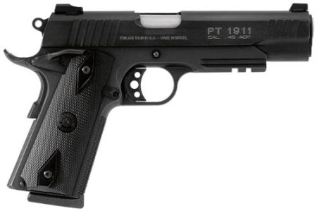 Taurus - Taurus 1911 .45 ACP Semi-Auto Pistol with Rail and Adjustable Sights