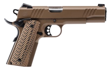 Bersa - Bersa 1911 45 ACP Semi-Auto Pistol with Flat Dark Earth Cerakote Finish and Night Sights