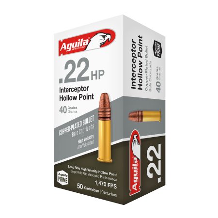 Aguila Ammunition - Aguila Ammunition 1B220321 22LR Hollow Point 40 Grain – High Velocity Target Shooting Rounds