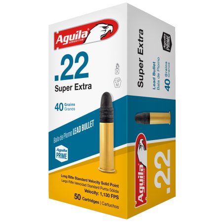 Aguila Ammunition - Aguila Ammunition 22LR Solid Point 40Gr Rimfire Ammo - 50 Rounds per Box