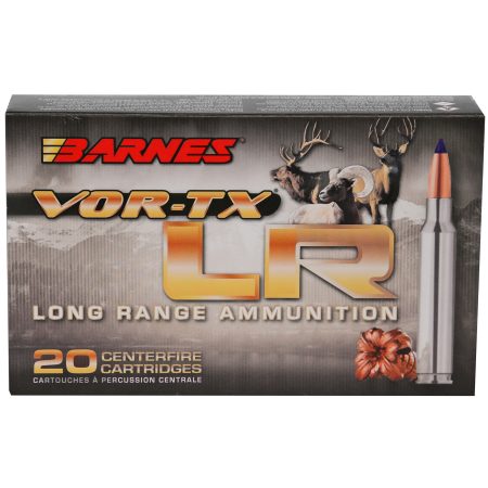 Barnes - Barnes VOR-TX Long Range 6.5 Creedmoor 127 Grain LRX Ammunition - 20 Rounds