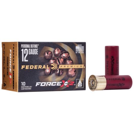 Federal - Federal Premium Force X2 12 Gauge 00 Buckshot - 9 Pellets per Shell