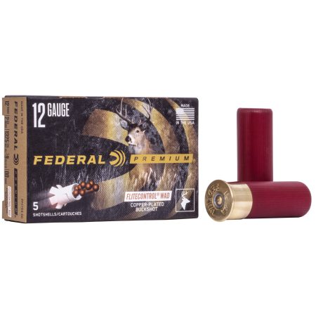 Federal - Federal Premium FliteControl 12 Gauge 00 Buckshot - 5 Rounds per Box