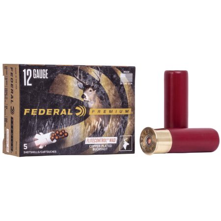 Federal - Federal Premium 12 Gauge 00 Buckshot with FliteControl Wad System (Part PFC15700)