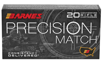 Barnes - Barnes Precision Match 6.5 PRC 145 Grain Open Tip Match Ammunition (20 Rounds per Box)