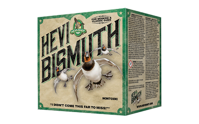 HEVI-Shot - HEVI-Shot HEVI-Bismuth 12 Gauge 3-inch #4 Waterfowl Shot – 1 3/8 oz, 25 Rounds per Box