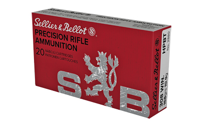 Sellier & Bellot - Sellier & Bellot 308 Winchester 168 Grain Boat Tail Hollow Point Ammunition - Model Rifle
