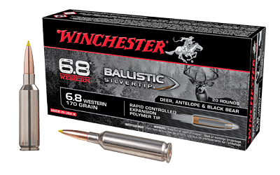 Winchester Ammunition - Winchester Ammunition Ballistic Silvertip 6.8 Western 170-Grain Bullet