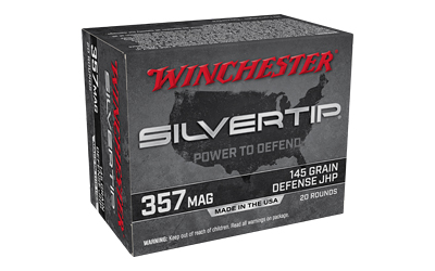 Winchester Ammunition - Winchester Ammunition Silvertip .357 Magnum 145-Grain Hollow Point - 20 Rounds per Box
