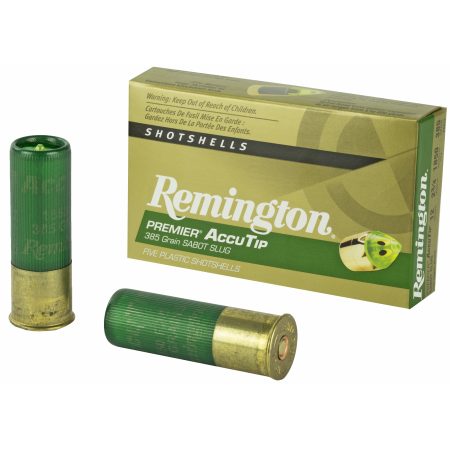Remington - Remington AccuTip Sabot Slug for 12 Gauge 2.75 inch, 385 Grain, 5 Pack