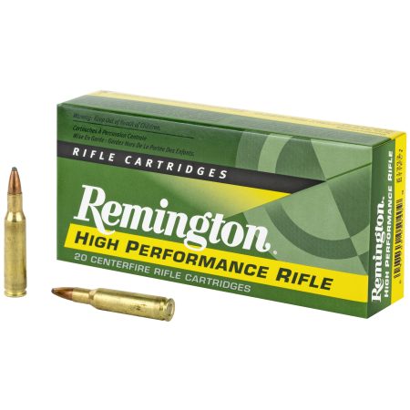 Remington - Remington High Performance Rifle .222 Remington 50 Grain Pointed Soft Point Ammunition (Part #21303)