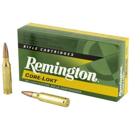 Remington - Remington Core-Lokt 7mm-08 140-Grain Pointed Soft Point Ammunition (20 Rounds per Box)