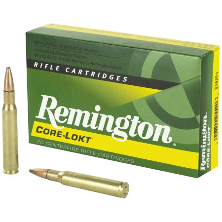Remington - Remington Core-Lokt 30-06 Springfield 165 Grain Pointed Soft Point Ammunition (20 Rounds)