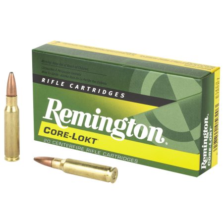 Remington - Remington Core-Lokt 308 Winchester 180 Grain Pointed Soft Point Ammunition (20/200)