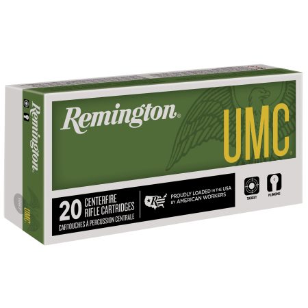 Remington - Remington UMC 450 Bushmaster 260-Grain Full Metal Jacket Rifle Ammunition (20-Round Box)
