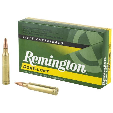 Remington - Remington Core-Lokt 7mm Remington Magnum 150 Grain Pointed Soft Point Ammunition - 20 Rounds
