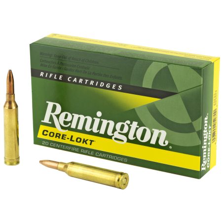 Remington - Remington Core-Lokt 264 Winchester Magnum 140-Grain Pointed Soft Point Ammunition – Reliable Big Game Hunting Load