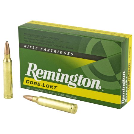 Remington - Remington Core-Lokt 300 Winchester Magnum 180-Grain Pointed Soft Point Ammunition (20 Rounds per Box)
