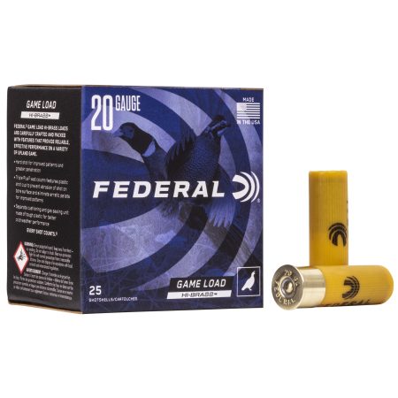 Federal - Federal GameShok 20 Gauge 2-3/4 Inch #7.5 Lead Shotgun Shells (25/Box, 250/Case)
